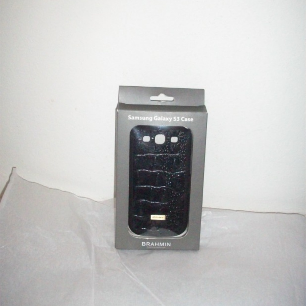 Brahmin Samsung Galaxy S 3 Case Blk New Brahmin Samsung Galaxy S 3 Case Blk New